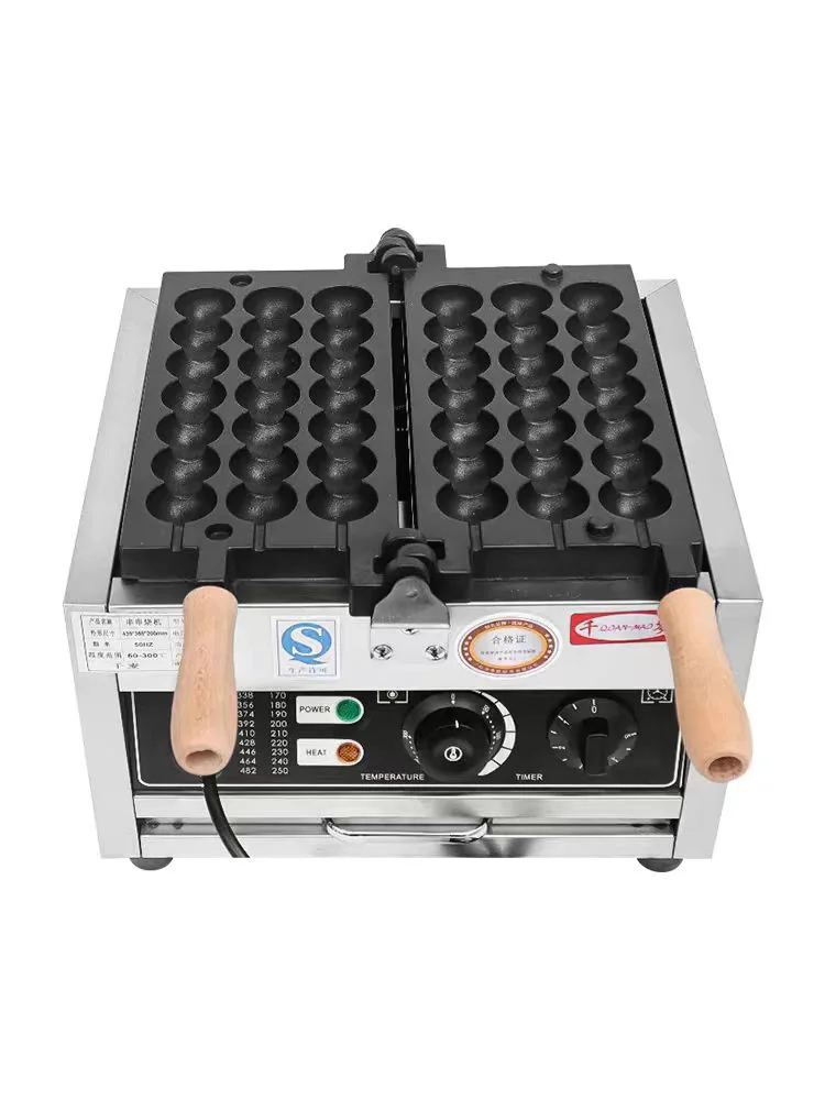 good quality 6 Stick Bubble Ball Shaped Waffle Maker High Top Quality Electric Stick Lolly Waffle Maker Machine For Sale