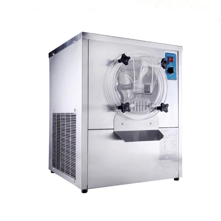 Factory Commercial Portable Intelligent Small Mini Table Model Gelato Hard Ice Cream Machine Freezing Machine With Low Price