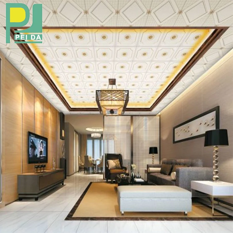 High Quality Interior Decoration Pvc Ceilings And Wall Panels