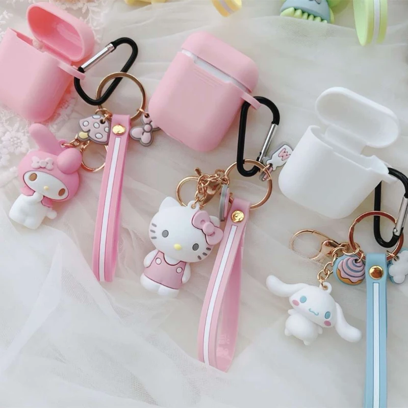  Силиконовый чехол BOORUI с милыми животными для airpod модный защитный ключей air pods 1