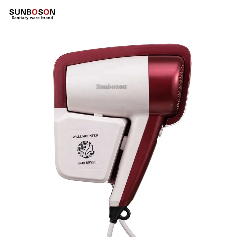  Custom Lcd Ce Rohs Hair Dryer Abs Wall Mounted Hairdryer With High