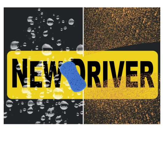 Student Driver Magnet Highly Reflective New Driver Vehicle Bumper Magnet