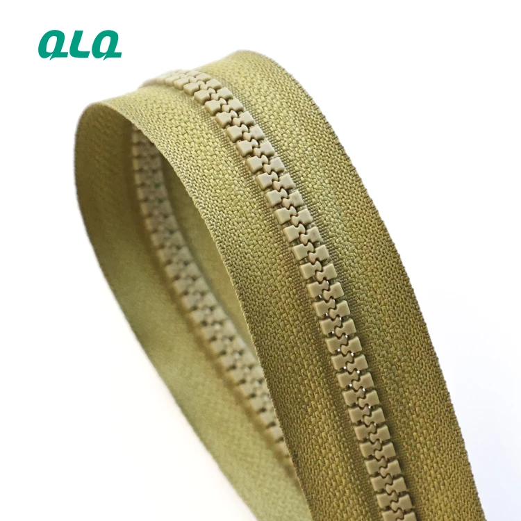 Personalized Design Industrial Customized Plastic Zipper for Clothing Bags Shoes Tents 3#5#8#10# Plastic Long Chain Zippers