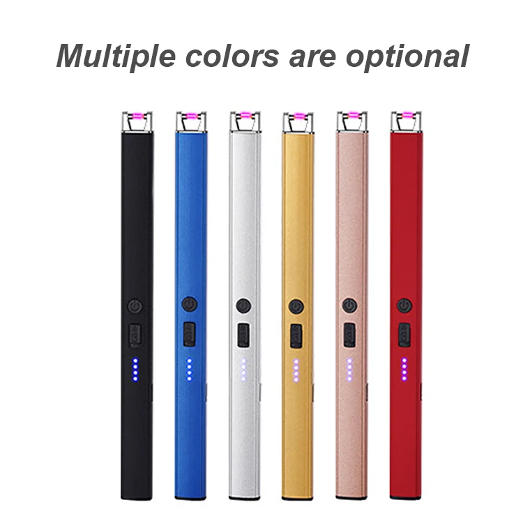 Portable Kitchen Electric Candle Lighter Arc Lighters Windproof Lighters For Scented Candles