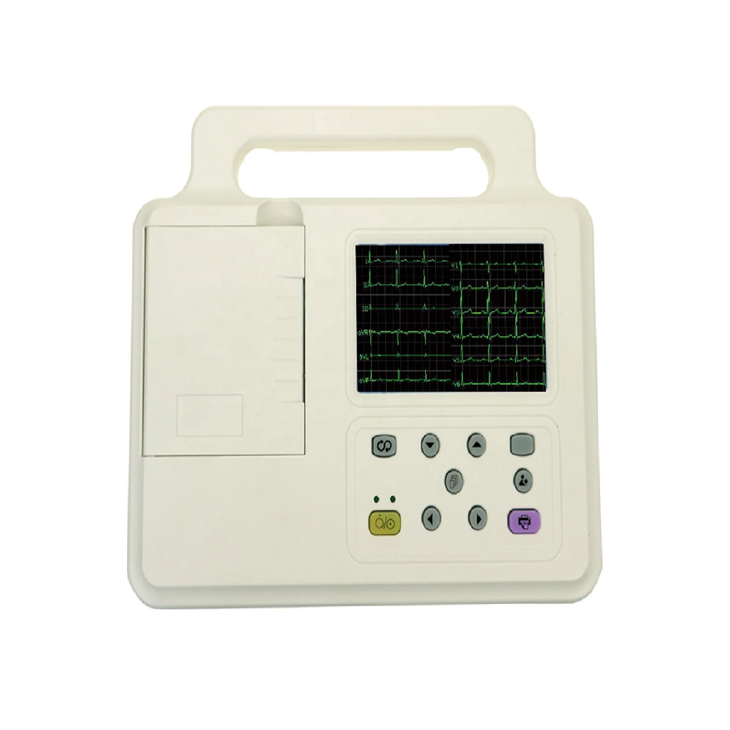 Hot Sale Medical Electrocardiogram Single Channel 3.5-inch Widescreen Display Digital Automatic Analysis
