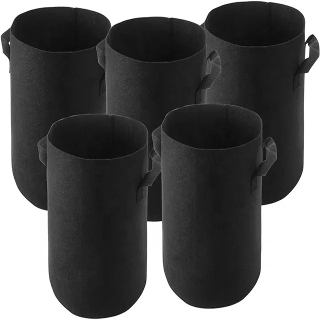 Fabric Grow Root Control Container Bag Felt Grow Bag Plant Pot for Gardening Supplies