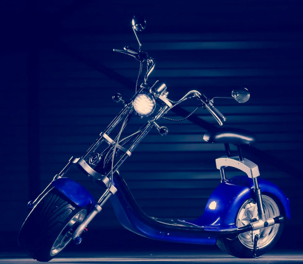 
European Warehouse Dual motor high speed foldable wide wheel electric motorcycle scooter for adults 