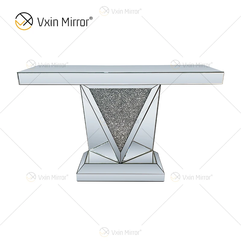 Мода Высокое качество домашний декор WXF-015 facrylic фойе белый консольный стол дешево