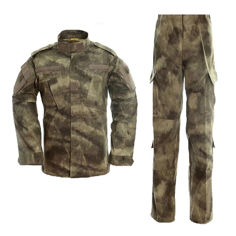 Spanish Desert Camouflage Uniform Military Jackets and Pants ACU Tactical USA Army Combat Uniform