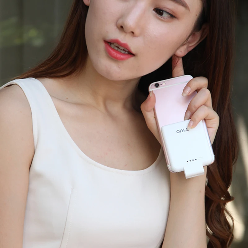 
OISLE Ultra Slim Wireless Battery Case Factory Price Power Bank with Quick Charging for iPhone 5 5s 6 6s 7 