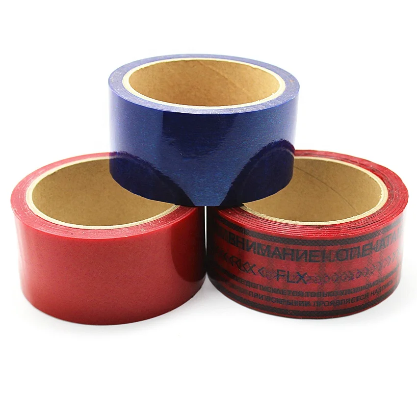 Good Performance Box Packing Tamper Evident Transfer Security Sealing Tape