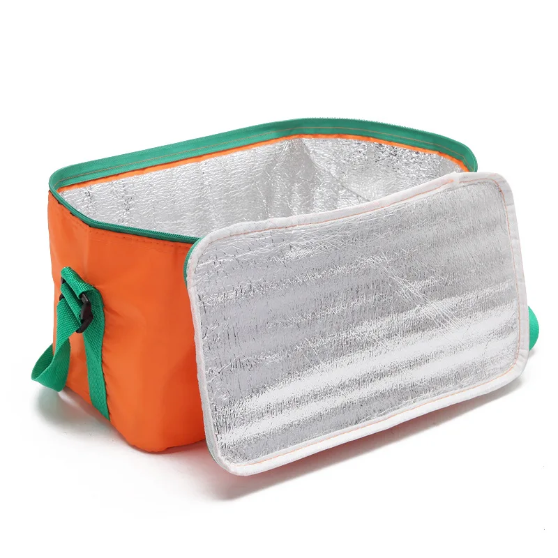 Wholesale Custom Logo Insulated Waterproof Lunch Bag Non-Woven Thermal Cooler Lunch bag for Kids Food Delivery Picnic