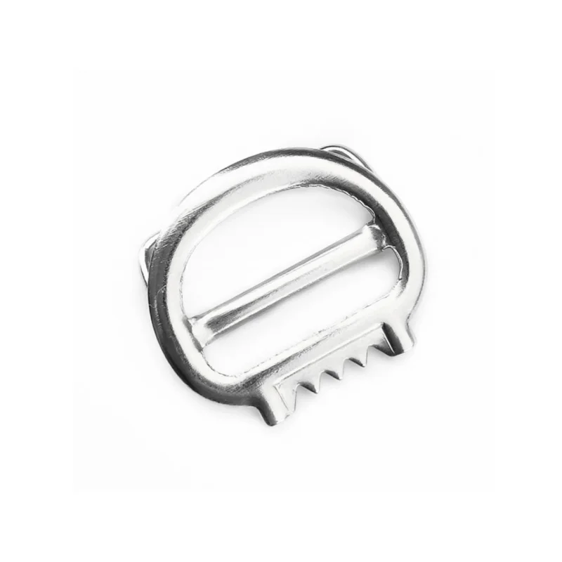 Hot Selling Double D Ring Belt Buckles Canvas Belt With D Ring Buckle Tri-Glide Slider Adjustable Buckle