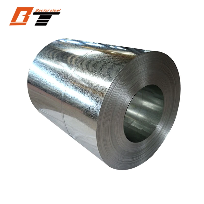 Shandong Baotai factory price Hot dipped galvanized steel SGH340 1.5X1250mm 0.7mm galvanized coil