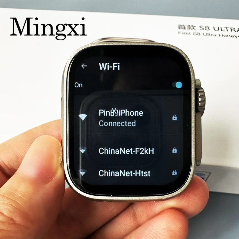 Newest 4G Sim Card call S8 Ultra Smartwatch Series S 8 S8ultra 4G Network Pk DW88 DW89 Wifi GPS Smart Watches