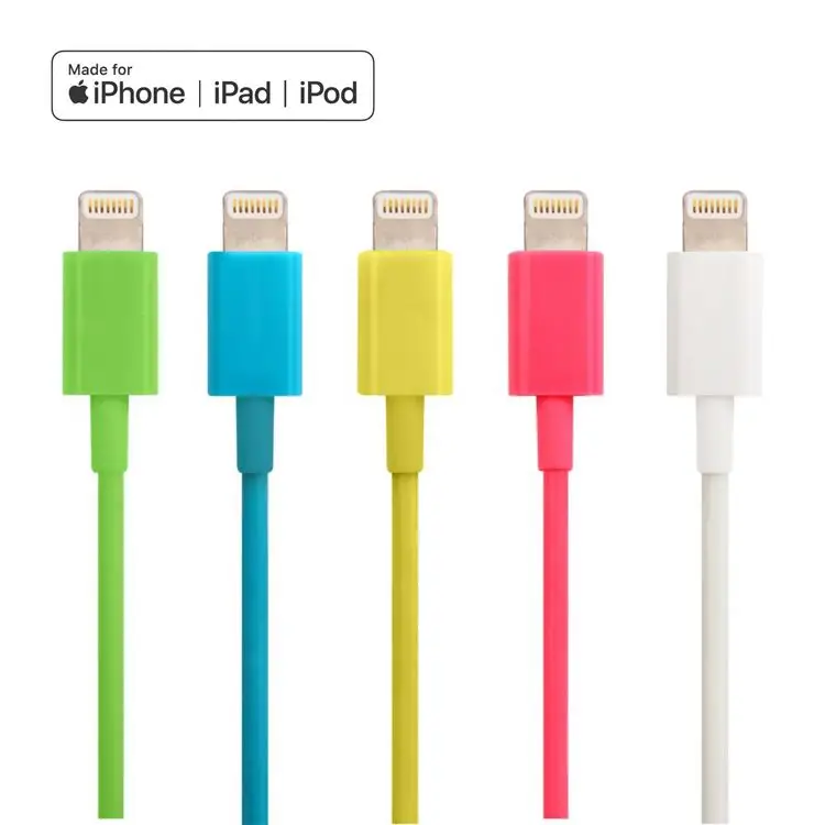 MFi сертификат TPE круглый usb-кабель для передачи данных 8Pin C48 зарядный кабель ipad/Iphone