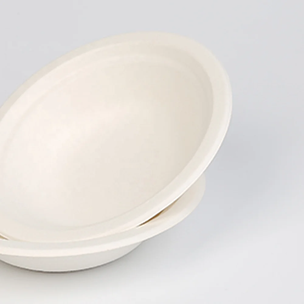 Biodegradable food grade sugarcane disposable bowls L044