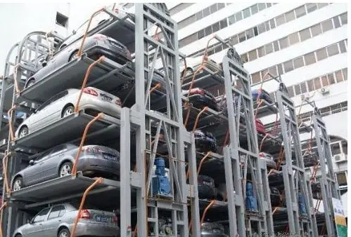 hydraulic car garage duplex Parking solution automatic smart vertical Puzzle parking system