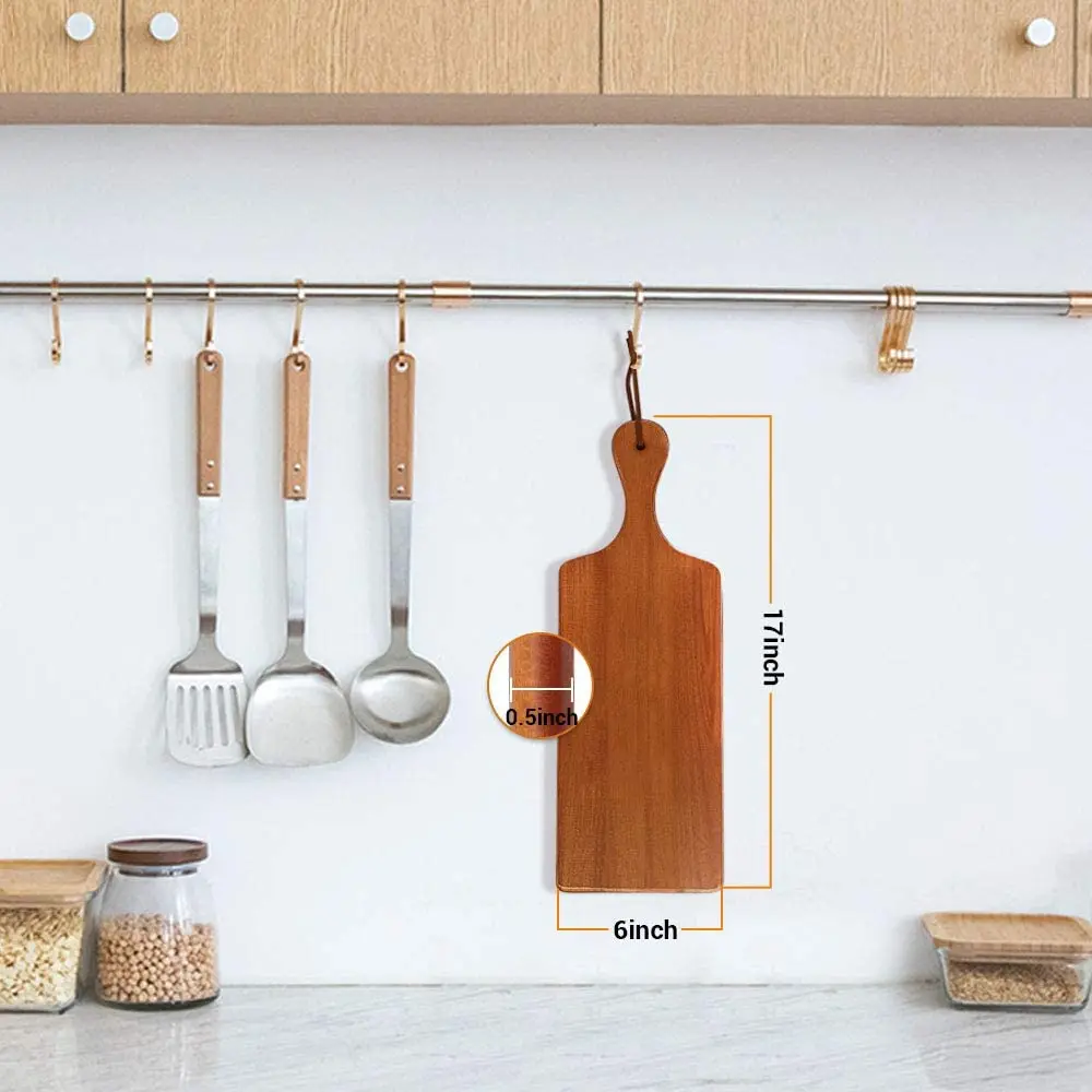 Creative Natural Rustic Handmade Cheese Eco Friendly Large Marble Bamboo Wooden Cutting Board