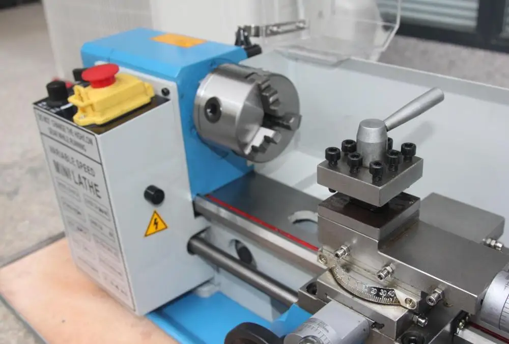 Ручной Мини-токарный станок DIY0714 7 '* 14' для хобби и обучения