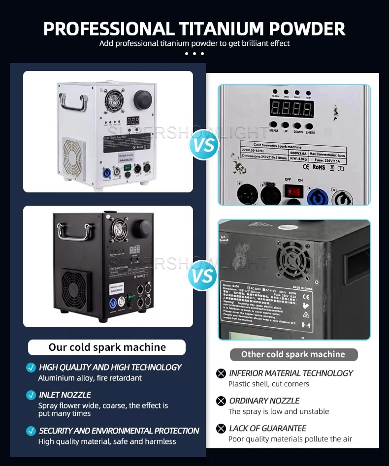 В американском стиле имеется в наличии на складе 650W холодная электроэрозионного станка DMX пульт дистанционного управления холодный фейерверк зажигания фонтан