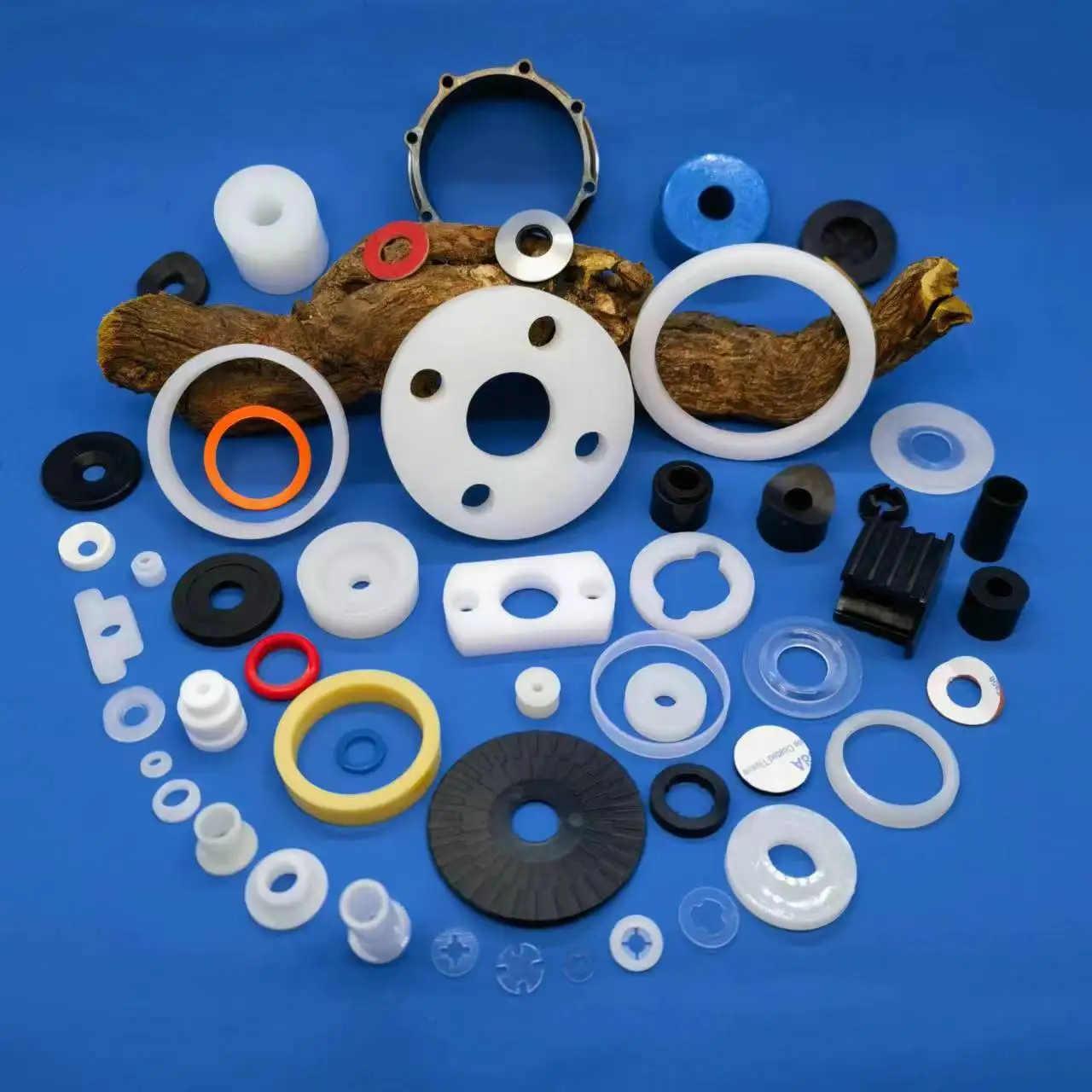 Widely used nylon sleeve custom colorful  nylon washer plastic bushing