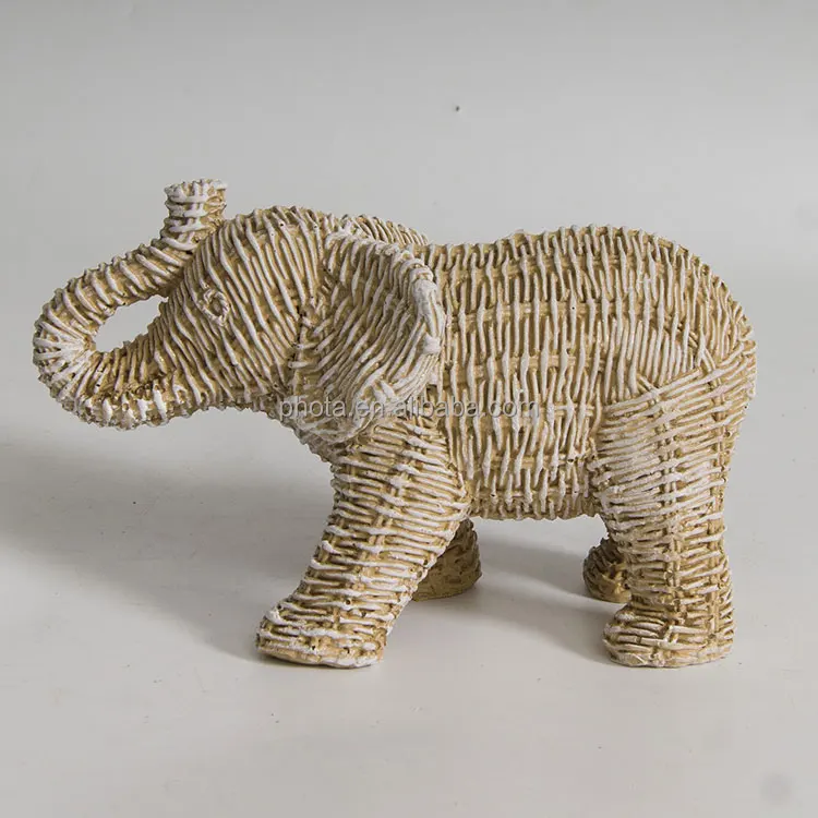 PHOTA Resin Elephant Tabletop Decoration