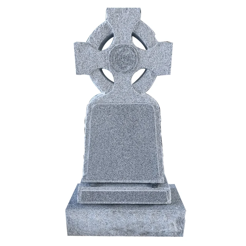 China Granite Grave Memorial Tombstones And Monuments Upright Cross Headstone Prices Design For Sale