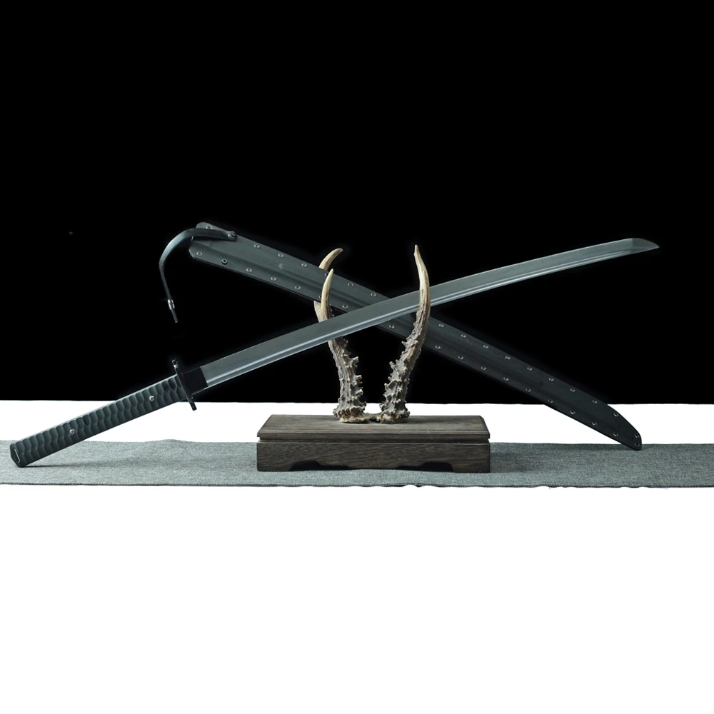 Popular Customizable 101cm 1.40kg Handmade Samurai Tactical Samurai Sword Katana For Cosplay Collection