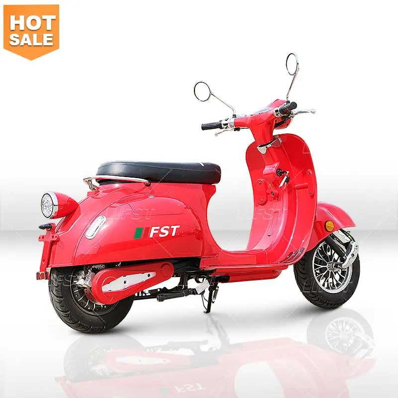 Eec approval factory directly e scooter 60v 20ah lithium 45kmh vintage scoter 2000w eec moped racing electric motorcycle