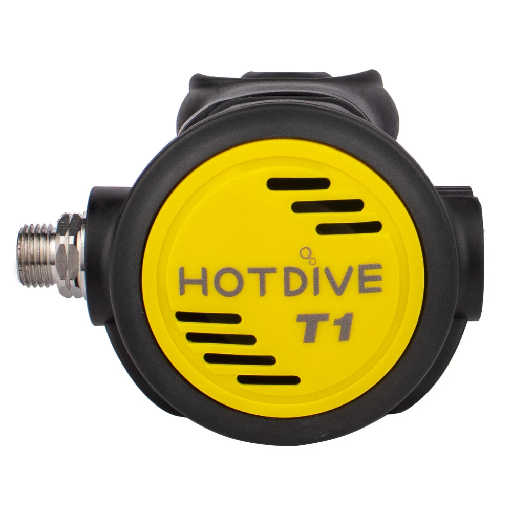 HotDive YOKE & DIN Piston Type First Stage Second Stage Octopus Scuba Diving Regulator Set