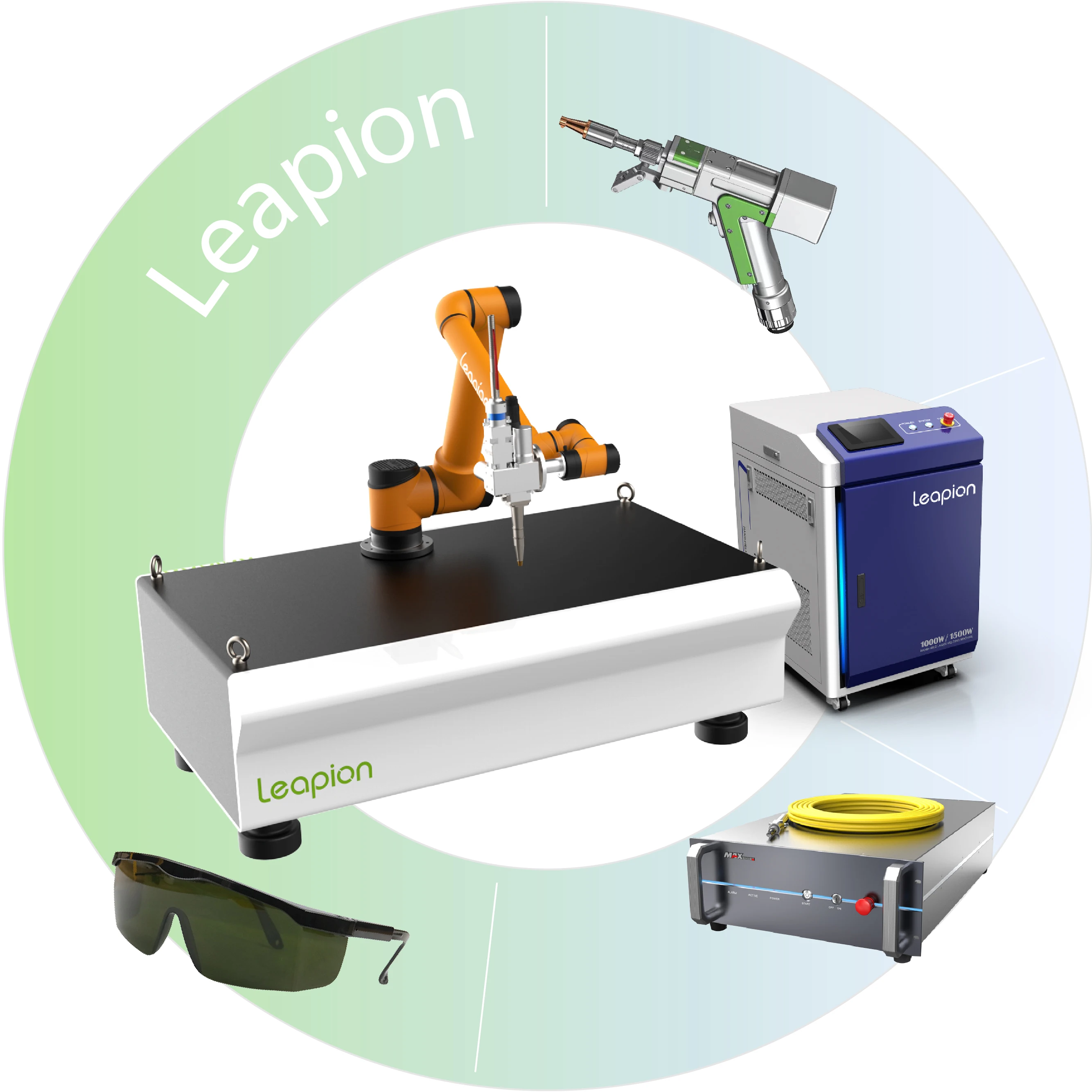 High Quality Laser Welder 1500W Robot Arm Fiber Laser Welding Machines for Metal