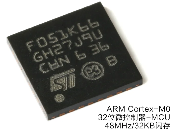 
Original authentic STM32F051K6U6 UFQFPN32 ARM Cortex-M0 32-bit microcontroller 
