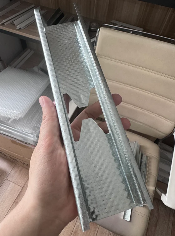 Ceilings Steel CD UD Profiles Metal Framing Galvanized Steel  Stud and Track Hotel Hospital Shopping Mall Furring Ceiling