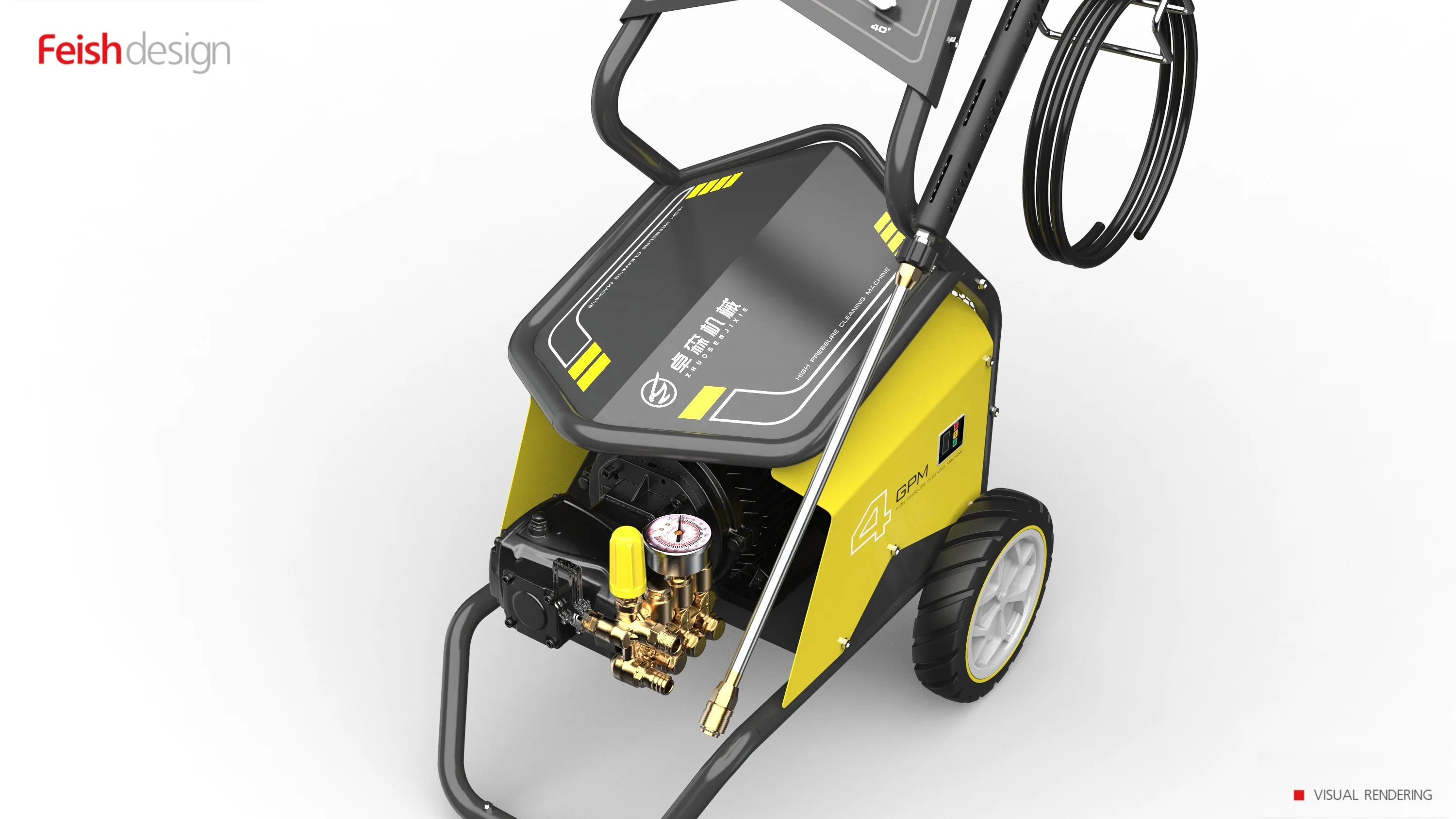 220V/380V  Electric Pressure Washer 100BAR-200BAR Stainless Steel Cars Households Outdoors Hotels Garages 1 Year warranty