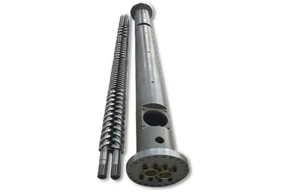 parallel twin screw barrel