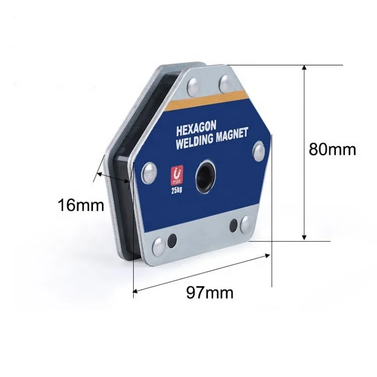 20 Years Factory Directly 30 45 60 75 90 105 Degree Multi Angles Strong Hexagon Welding Magnet Clamping