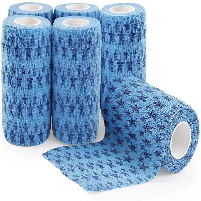
SENOLO: Animal Horse Bird Rabbit Pets Wounds Dressing Cohesive Tape Elastic Self-Adhesive Bandage Adherent Stretch Grip Wrap 