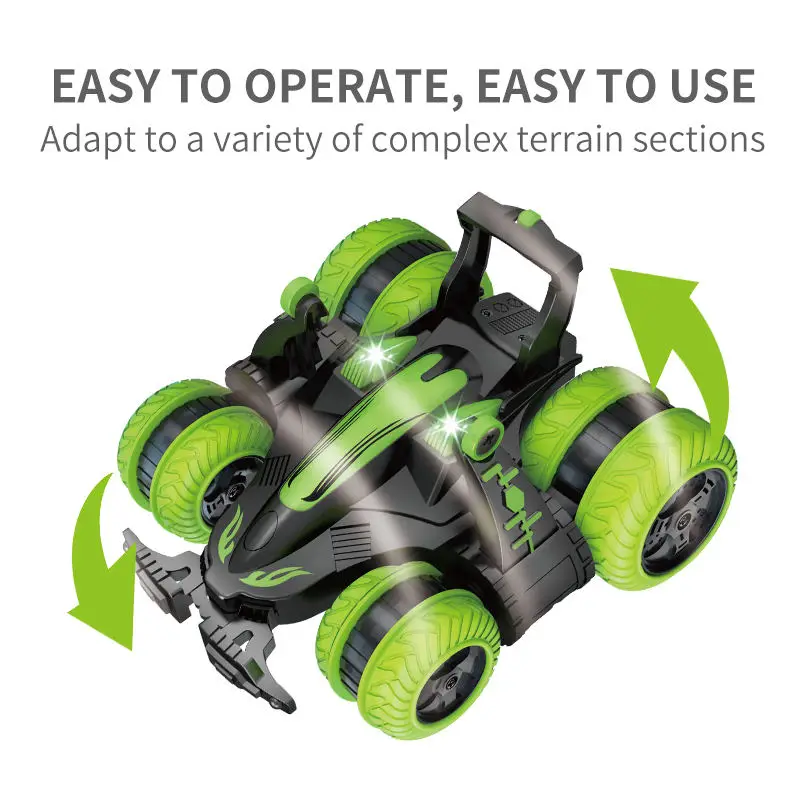 Hot Sale Remote Control Drift Stunt Car Toy Transformation Radio Control Vehicle Toys 360 Rotation RC Stunt Truck