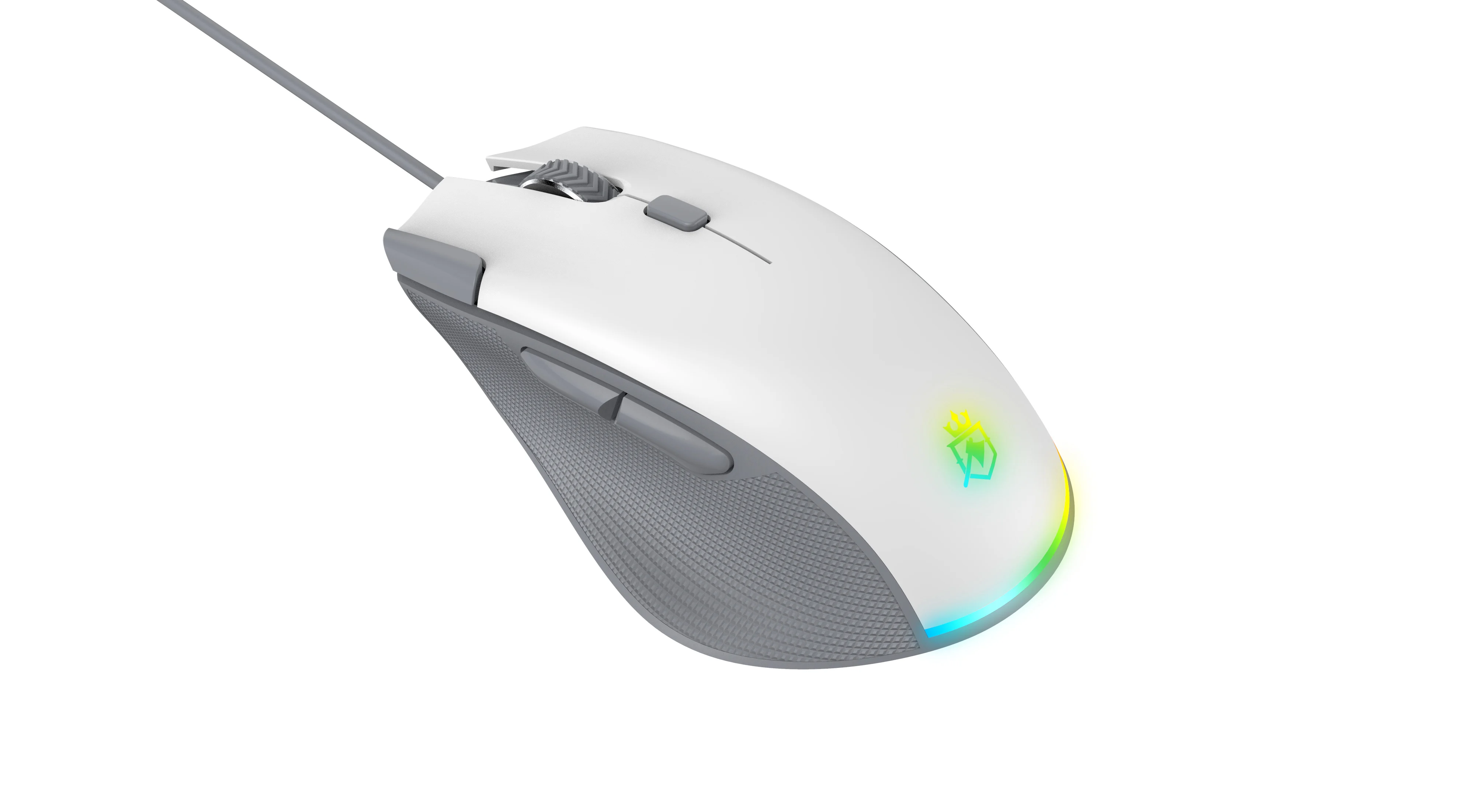 High Performance Wired Gaming Mouse,  12800 DPI, RGB, Adjustable Weights, 11 Programmable Buttons, On-Board Memory, PC / Mac