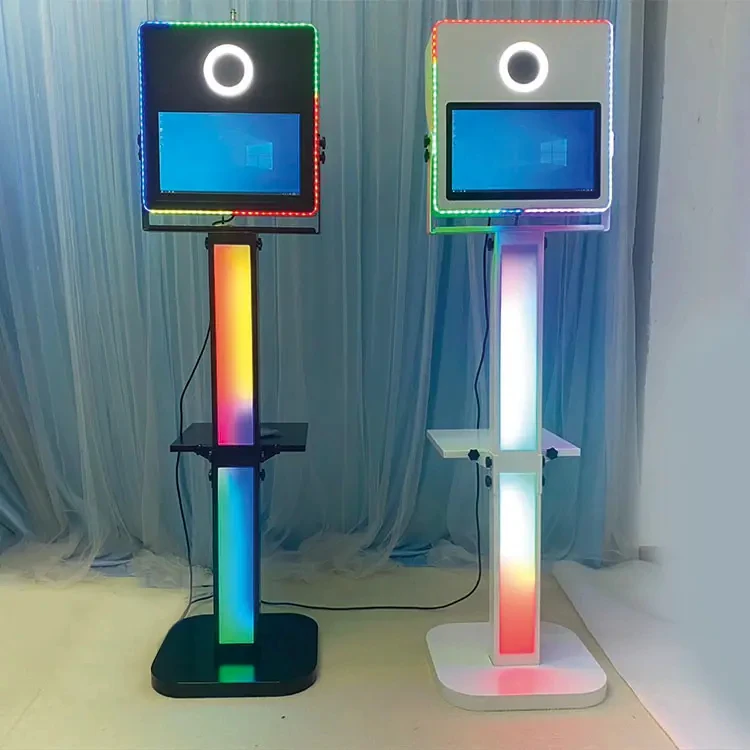 Wholesale Dslr Photobooth Shell Portable 15.6 Inch Selfie Photo Booth Price Wedding Party Magic Mirror Photo Booth