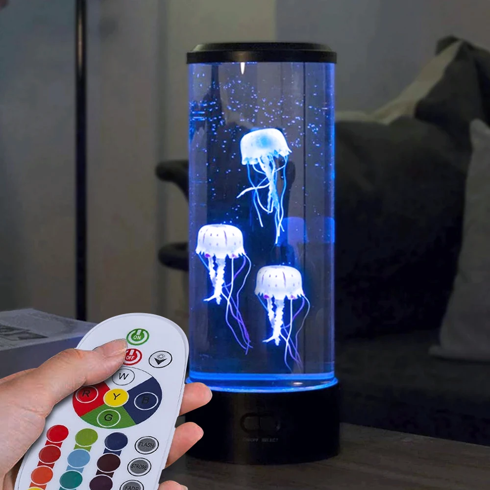 Promotional jelly fish lamp led jelly fish lamp jelly fish light lamp