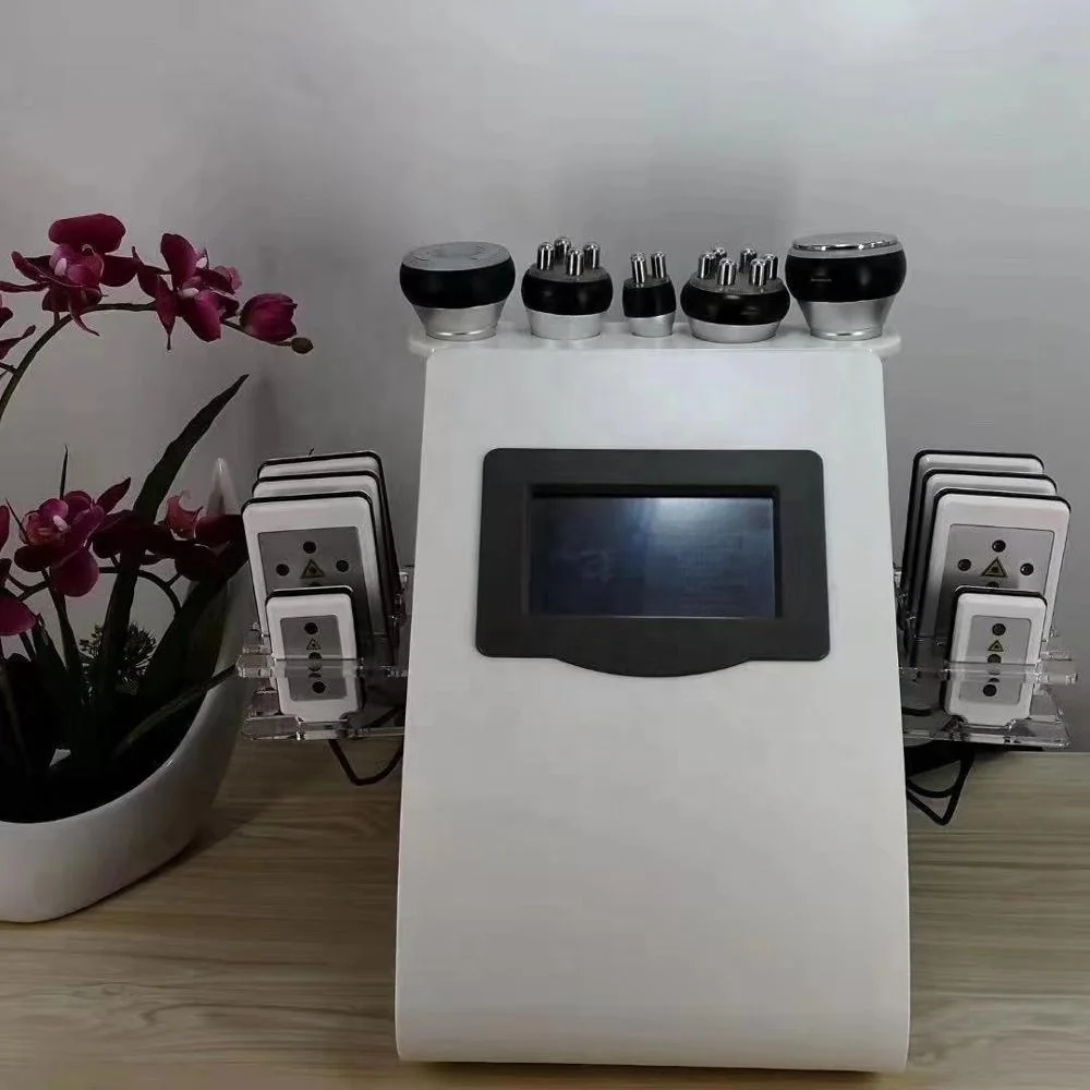 40K+RF Cavitation Ultrasonic 6 In 1 lipo Slimming Machine/Rf Lipo Cavitation Machine Laser/ Weight Lose Machine
