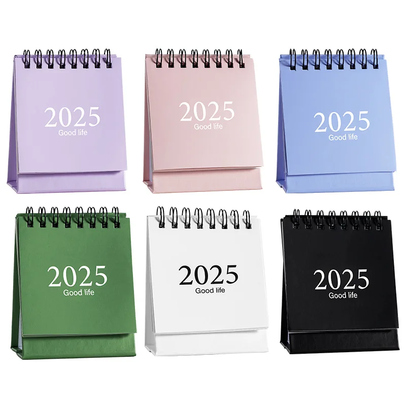 2025 Year Calendar Small Mini Cute Table Calendar Desk Calendar For Students Company Promotional Gifts