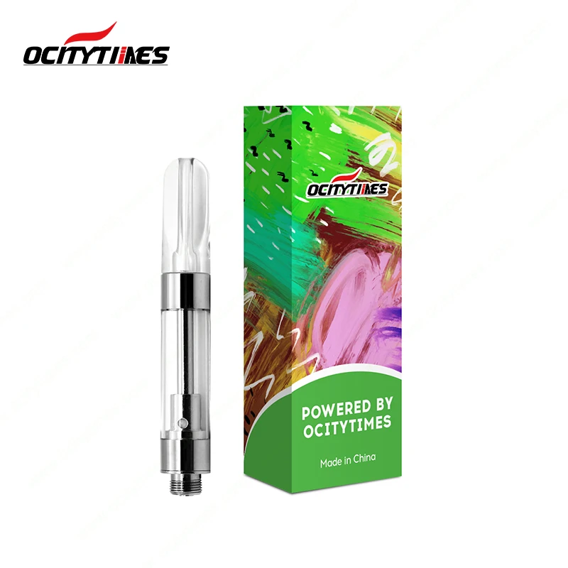 Press in plastic 510 cartridges empty vape pen cartridge for vaporizer pen