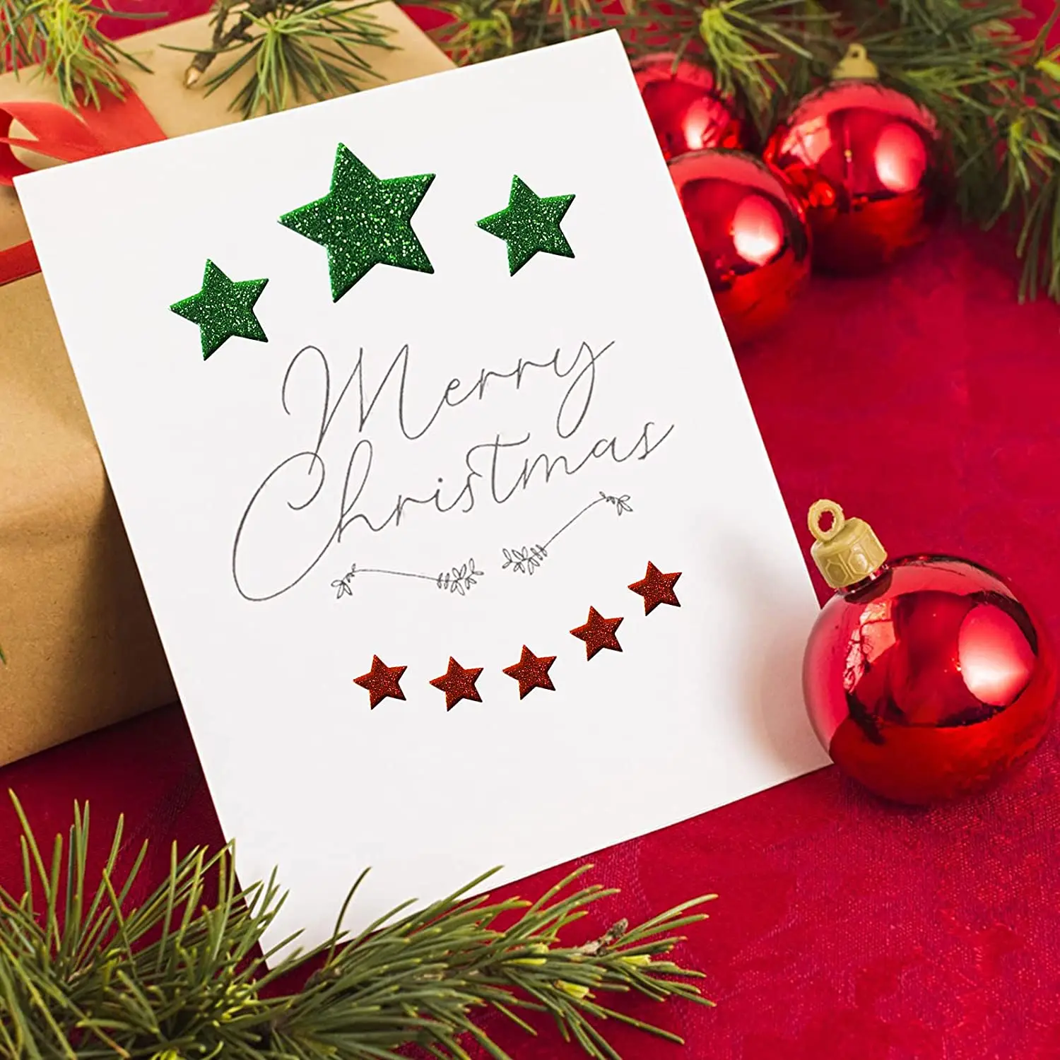 Custom Colorful Glitter Foam Stickers Self Adhesive Stars Mini Heart Shapes Glitter Stickers