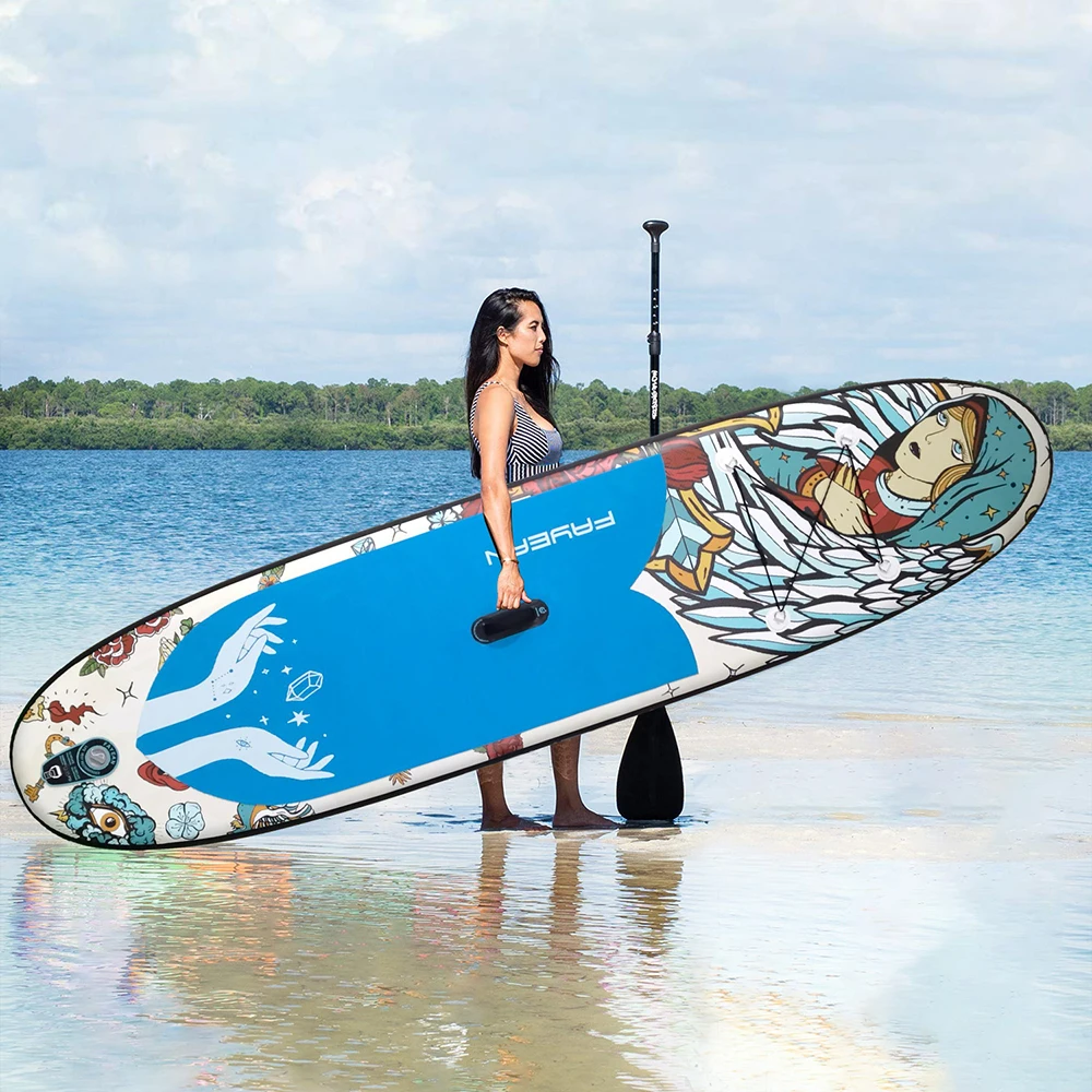 New design OEM manufacturer sup board Inflatable  paddle board surfboard for surfing water sports