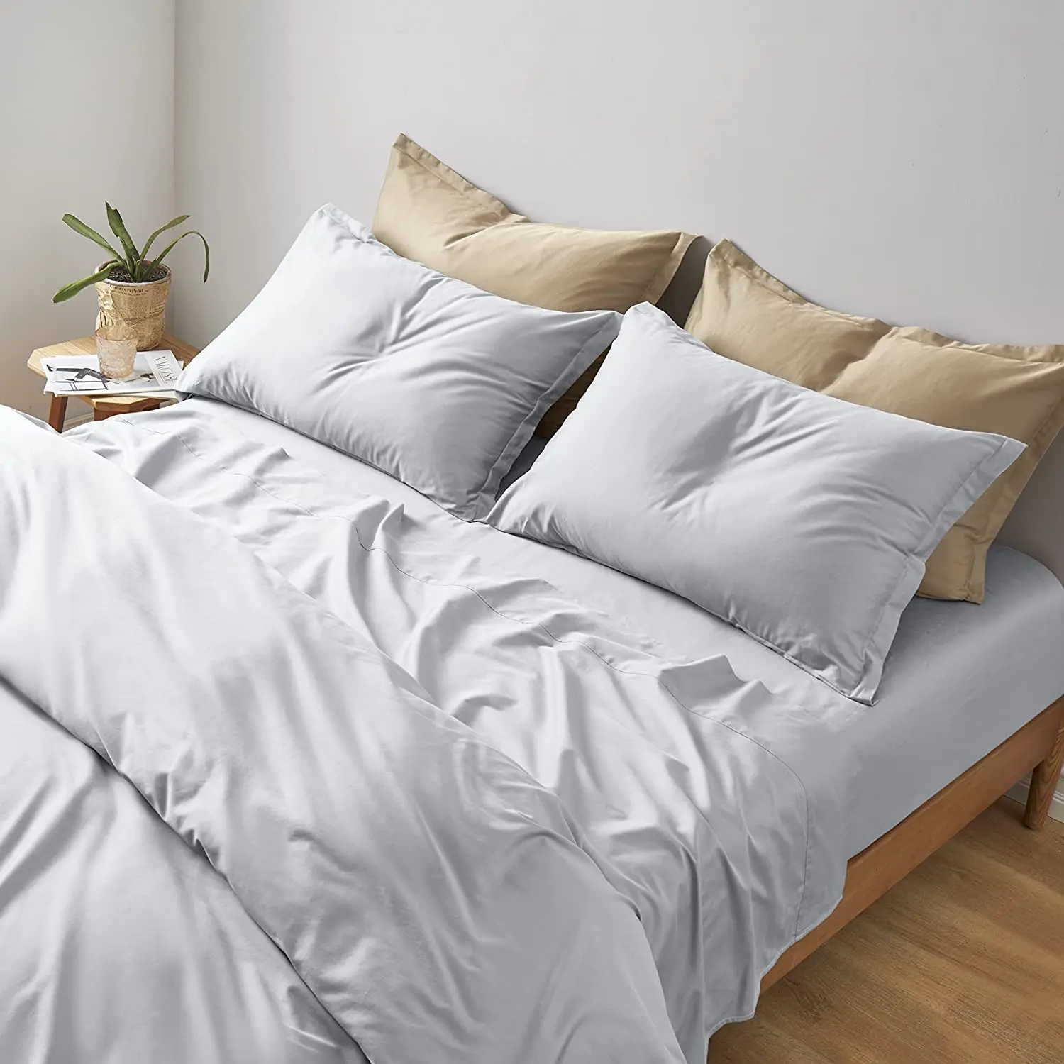 1200TC luxury customized 100% cotton bed sheets sets, bedding linens for hotel and home use