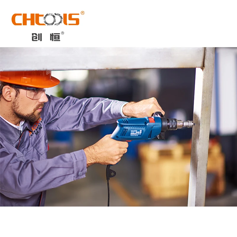 CHTOOLS Tungsten Carbide & High Speed Steel Hole Saw Tool Kit 5mm & 10mm Center Drill Bit for Metal and Plastic Boxed