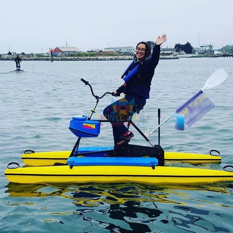 Aqua touring sports kayaks sea pedal bicycle boat for riding inflatable water bike